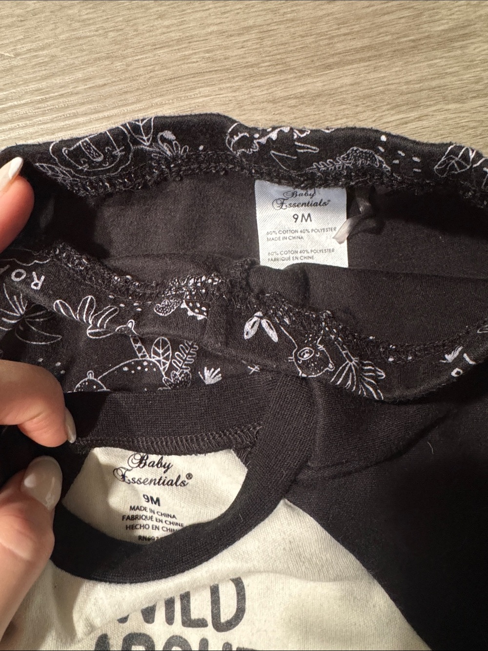 Baby Essentials “Wild About Mommy” Matching Set - Picture 4 of 4